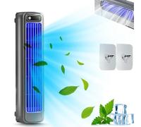 2025 New Brizac Air Conditioner, Brizac Cooling Ace, Brizac Air Cooler, Enjoy A Quick, Natural, and Healthy Cool Down, Portable Air Conditioner Cooling Fan Quiet with 3 Speeds (Gray)