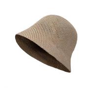 2025 New Bucket Hat for Women Japanese Style Summer Sun Hat Breathable Crochet Straw Fisherman Hat Floppy Wide Brim Beach Vacation Boho Elegant Casual Outdoor Fashion Sun Cap