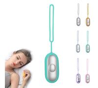 2025 New Calm Carry Anxiety Device, Anxiety Relief Micro-Current Sleep Aid Device, Calm Carry Handheld Relaxation Tool with Dual-Frequency Modes for Kids & Adults, USB Charging(Green)