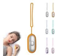 2025 New Calm Carry Anxiety Device, Anxiety Relief Micro-Current Sleep Aid Device, Calm Carry Handheld Relaxation Tool with Dual-Frequency Modes for Kids & Adults, USB Charging(Orange)