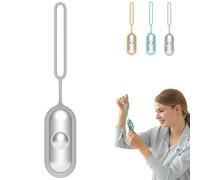 2025 New Calm Carry Anxiety Device, Sleep Aid Device, Brain Massage Adjust Heart Rate, Small and Easy to Carry (Gray)