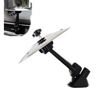 2025 New Car Cymbal Air Vent Crash Dash Board Cymbal Drum Symbol Dashboard Drums Mini Mount Drumming Music Mounted Tiny Clip Attachment Set Attaches Small Stand Splash Instrument Drumset Kit (Silver)