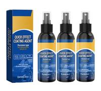 2025 New Car Quick-Acting Coating Agent Spray, Ceramic Coating S-pray for Cars, Multi-functional 3 in 1 Renewal Spray, Long-Lasting Protection Waterless Wash (3Pcs)