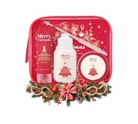 2025 New Christmas SkinCare Set - Luxurious Hand Cream, Body Lotion & Foot Cream with Nail Cuticle Remover Pen | Moisturizing Gift Set for Dry Skin