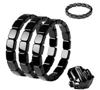2025 New Clasibelab Hematite Bracelet Men, Minimalist Style Clasibelab Hematite Bracelet, Natural Support to Boost Energy, Improve Focus, and Elevate Daily Confidence, Standard 7.48 in, Acetate, no