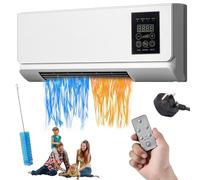 2025 New Climafy Air Conditioner, Climafy Portable Split Air Conditioner, Wall Mount Ac Unit, No Installation Required, Quiet Operation, Timer, Ductless, For Home or Office (C)