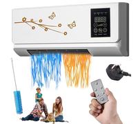 2025 New Climafy Air Conditioner, Climafy Portable Split Air Conditioner, Wall Mount Ac Unit, No Installation Required, Quiet Operation, Timer, Ductless, For Home or Office (A)