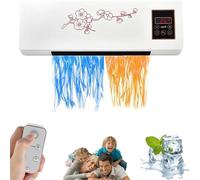 2025 New Climafy Air Conditioner, Portable Air Conditioning Split Max, Mini Wall Mounted AirConditioner, Super Quiet, Fast Cooling/Heating for Room, Bedroom, Office (B)