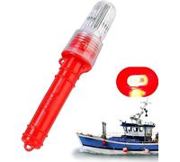 2025 New Coast Guard Approved Waterproof Boat Flares, Boat Flares, Waterproof Emergency Signals for Fishing Nets, Boats Strobe Safety Lights Kit Navigation Light (1pcs*Red)