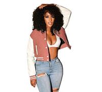 2025 New Coat Women's Fur Hood Cute Puffer Jacket Wedding Gifts Fishing Ski Fashion Women Autumn Casual Patchwork Stand Collar Button Long Sleeve Pocket Coat Baseball Jackets Promotion Clearance