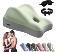 2025 New Couples Wedge Butt Cushion for Pregnant Women - Memory Foam Back Support Pillow for Sitting, Lying& Office Use, Removable Cover