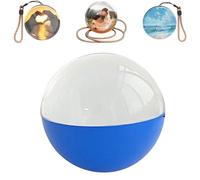 2025 New Crystal Ball Video Player,2.7in 3D Crystal Ball Diy Personalized Display Sphere with Electronic Screen,Video Sphere,180°Visual Effect,5 Color Options,for Holiday Decoration,Birth(Color:Blue)
