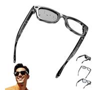 2025 New Cyanvue Ai Smart Glasses, AI Glasses for Men with Camera, 8mp Camera Glass with Music & Call, Clear Sound via Smart Touch Control, for Men and Women Everyday Wear (Color chang)