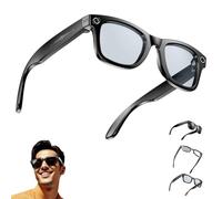 2025 New Cyanvue Ai Smart Glasses, AI Glasses for Men with Camera, 8mp Camera Glass with Music & Call, Clear Sound via Smart Touch Control, for Men and Women Everyday Wear (Anti-blue light)