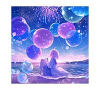 2025 New Diamond Art Girl 80x80cm Diamond Painting Cute,Crystal Art Painting by Numbers Crafts for Adults,5D DIY Square Crystal Embroidery Pictures Kits Hobbies for Adults Women Home Room Decor O-89z