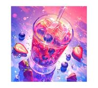2025 New Diamond Art Summer 65x65cm Diamond Painting Abstract,Crystal Art Painting by Numbers Crafts for Adults,5D DIY Square Crystal Embroidery Pictures Kit Hobbies for Adults Women Home Decor O-647z