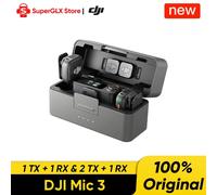2025 New DJI Mic 3 Wireless Microphone for iPhone/Camera/Android Ultralight Dual Band Anti-Interference 28 hours Use for Vlog Mic 3 1TX 1RX
