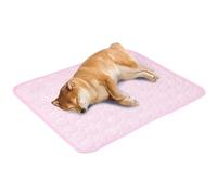 2025 New Dog Cooling Mat, Self Pet Cooling Mat for Dogs Cats, No Need to Refrigerate or Freeze, Great for Dogs and Cats in Hot Summer (Pink, S（50 * 40cm）)
