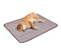 2025 New Dog Cooling Mat, Self Pet Cooling Mat for Dogs Cats, No Need to Refrigerate or Freeze, Great for Dogs and Cats in Hot Summer (Brown, XS（40 * 30cm）)