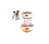 2025 New Dog Interactive Roller Dispenser Toy, Pet Leaking Ball Toy Slow Food Eater Treat Dispenser, Multifunctional Leakage Food for Dogs Improve Pet's Digestion for All Dog Breeds (Orange)