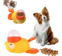 2025 New Dog Interactive Slow Feeder, Yellow Duck Shape 2-in-1 Interactive Dog Puzzle Toy & Slow Feeder, Pet Food Puzzle Toy, Ress to Get Snacks, Promotes IQ Training Reduces Bloating Gulping for Fun