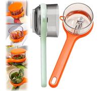 2025 New Double-Sided Stainless Steel Blade Peeling Knife with Storage Box, Vegetable Peeler with Catcher, Multifunctional Fruit Veggie Potato Peelers with Container for Home Kitchen Gadgets (2Pcs)