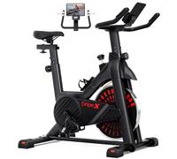 2025 New Dripex Exercise Bike for Home Use, Super Quiet Spin Bike Indoor Cycling Stationary Bike With LCD Momitor & Tablet Holder, Gym Bike for Home Training Cardio, 350lb Capacity