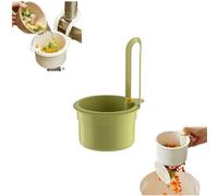 2025 New Faucet Hanging Strainer, Adjustable Sink Filter Tray Tap, Hanging Sink Colander Drain Basket, Multifunctional Vegetable Fruit Washing Noodle Strainer, Self-Cleaning Kitchen Sink Food Waste