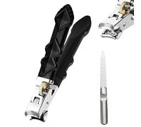2025 New Fixhoo Orthoclip Nail Clippers,Fixhoos Nail Clippers with Safety Lock for Thick Nails, Ultra-Sharp Large Wide Jaw Opening Toenail Cutter for Elderly Seniors (B)