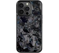 2025 New Forged Carbon Fiber Phone Case, Ultra-Thin All-Inclusive Magnetic Anti-Fall Protective Phone Case, Support Wireless Charging, for iPhone 17 16 15 14 13 12 Pro Max (17,Blue)