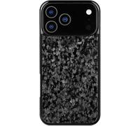 2025 New Forged Carbon Fiber Phone Case, Ultra-Thin All-Inclusive Magnetic Anti-Fall Protective Phone Case, Support Wireless Charging, for iPhone 17 16 15 14 13 12 Pro Max (17,Black)