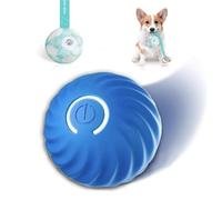 2025 New Generation Tough Tug of War Dog Toy - Interactive Elastic Rope Bouncing Ball Set with Automatic Motion, Perfect for Indoor Dogs, Self-Play, and Interactive Fun (Blue) 1