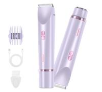 2025 New Glow Aura Bikini Shaver,Glowshave 2-in-1 Women's Body Shaver (Purple)