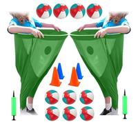 2025 New Granny Pants Yard Game, 2 PCS Funny Giant StretchyPants, Granny Pants Outdoor Game for Backyard Party(Black)
