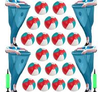 2025 New Granny Pants Yard Game, 4 PCS Granny Pants Outdoor Game, Hilarious Inflatable Ball Relay Set with 18 Balls and 2 Pump for Kids, Adults, Backyard Parties(Light blue)
