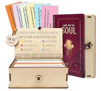 2025 New Handmade Wooden Bible Verse Box with 150 Scripture Cards, Christian Inspirational Gift for Women & Men, Faith Prayer Box for Christmas & Daily Blessing (A)