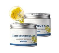 2025 New Helichrysum Balm, Gentle Ingredients Skin Care Moisturizing Balm, Daily Care Massage Skin Cream, Multi-Purpose Skins Cream, Full Body Moisturizing (2PCS)