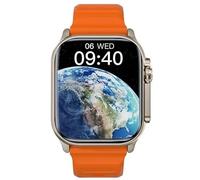 2025 New Hello Watch 5 + 4G Smartwatch 16GB Memory GPS Positioning SIM Card WIFI AI Voice Assistant Bluetooth Smartwatch (Orange)