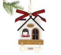 2025 New Home Ornament, Housewarming Gift Ideas, Perfect Christmas Ornaments for the House, First Christmas in New Home, House Warming Gifts for Women Couple Homeowners