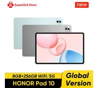 2025 New HONOR Pad 10 Global Version 12.1'' WIFI 2.5K HONOR Eye Comfort Display 10100mAh High Energy-dense Battery MagicOS 9.0 Grey 5G Version