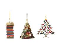 2025 New Hummingbird Christmas Ornament, 2D Acrylic Colorful Stack Hummingbird Ornaments, Hummingbirds Christmas Tree Ornaments, for Hummingbirds Lover (3 pcs-D)