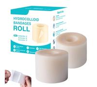 2025 New Hydrocolloid Patches 5cm x 3m, Cuttable Waterproof Roll Tape, Lightweight Breathable Self Adhesive Dressings Bandages for Body (2)