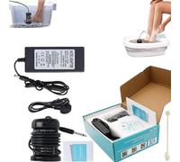 2025 New Ionic Foot Spa, 2.0 Ionic Foot Spa at Home Detox and Cleanse,Hydrogen Balance Ion Detox Footbath Machine, for Improve Sleep, Regain Vitality (Without Basin)