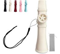 2025 New Kazoo - Easy to Play, Kazoos for Adults, Beginner Professional Portable Musical Instruments,Adjustable Tone Kazoo for Adults, Guitar/Ukulele/Piano Accompaniment (White)