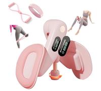 2025 New Kegel Pelvic Floor Trainer for Women, Inner Thigh Muscle Master Exercise Devices, Leg Strengthener Workout Exerciser Equipment for Home Use with Counter and Adjustable (Pink,Counter)