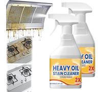 2025 New Kitchen Cleaner Spray, Foam Cleaner, Heavy-Duty Kitchen Foaming Degreaser, Multifunctional Foam Cleaner Stubborn Stains Cleaner, Range Hoods, Grime & Grease (2)