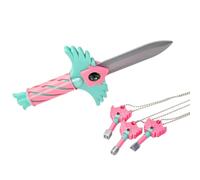 2025 New Korean Traditional Game, SG3 Korean Hide Seek Keychain Pendant, Squid Necklace Keychain Pendant, Play Kit for Family Squid Parties Gifts