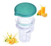 2025 New Lemon Squeezers, Lime Lemon Juicer Squeezer, 2-In-1 Hand Portable Juice Manual Squeezer, Mini Lime Orange Squeezer Fruit Press Hand for Cocktails, Kitchen, Bar, Home (Green*1)