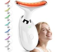 2025 New Lux Cove 7-in-1 LED Facial Sculptor, LED Face Sculptor, 7 Color Neck Massager, 3 Modes 45°c Magnetic Thermal Therapy, Suitable for Neck Lifting and Facial Firming