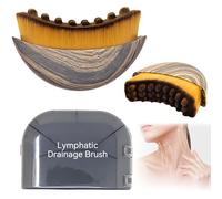 2025 New Lymphatic Drainage Brush, Lymphatic Contour Face Brush, Chin & Jawline Sculpting, Lymphatic Drainage Massager, Ergonomic Design, Fit The Skin Precisely and Relieve Fatigue